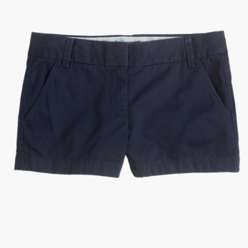 J.Crew Twill Cotton Chino Shorts 3”